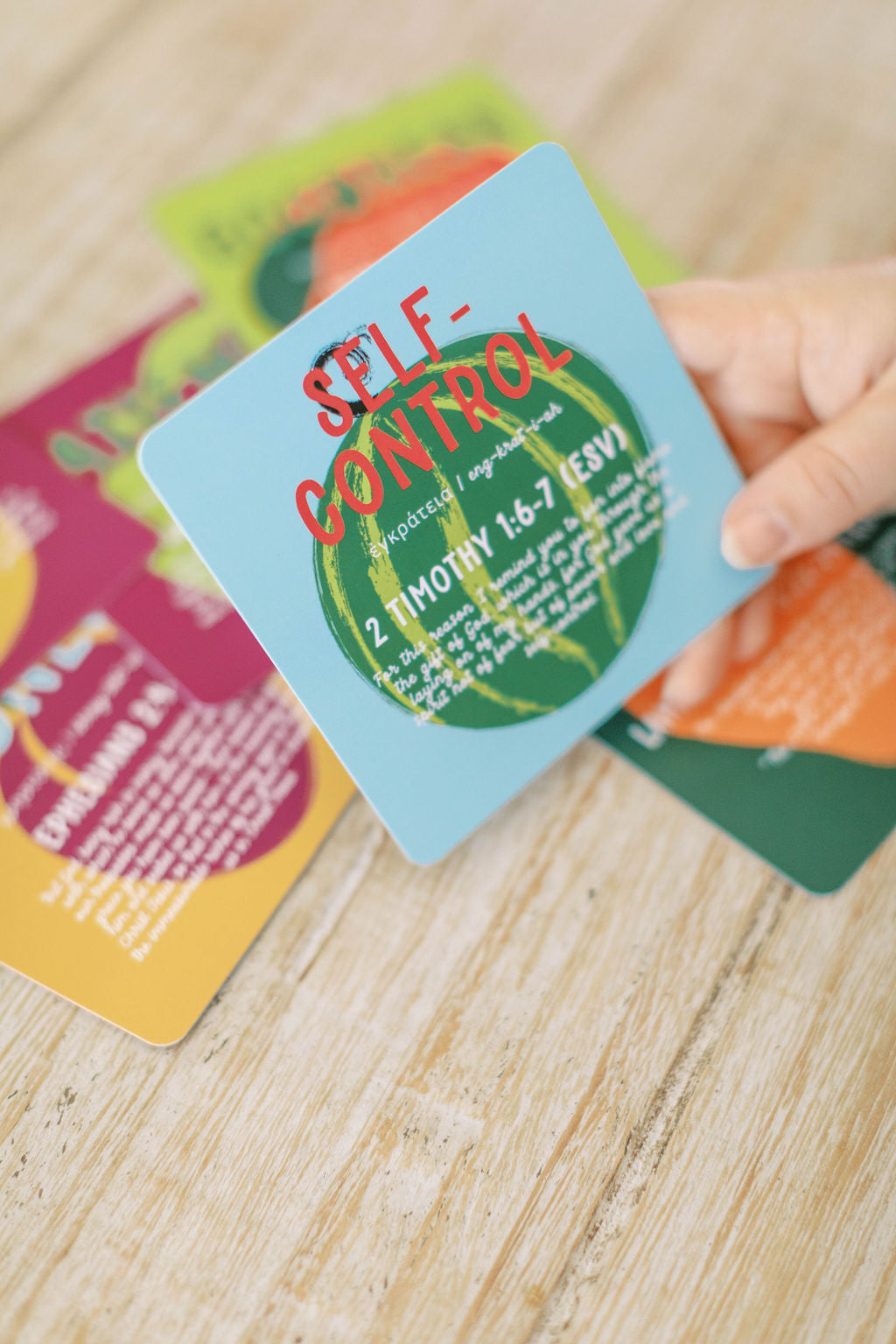 Fruit of the Spirit - Verse Cards