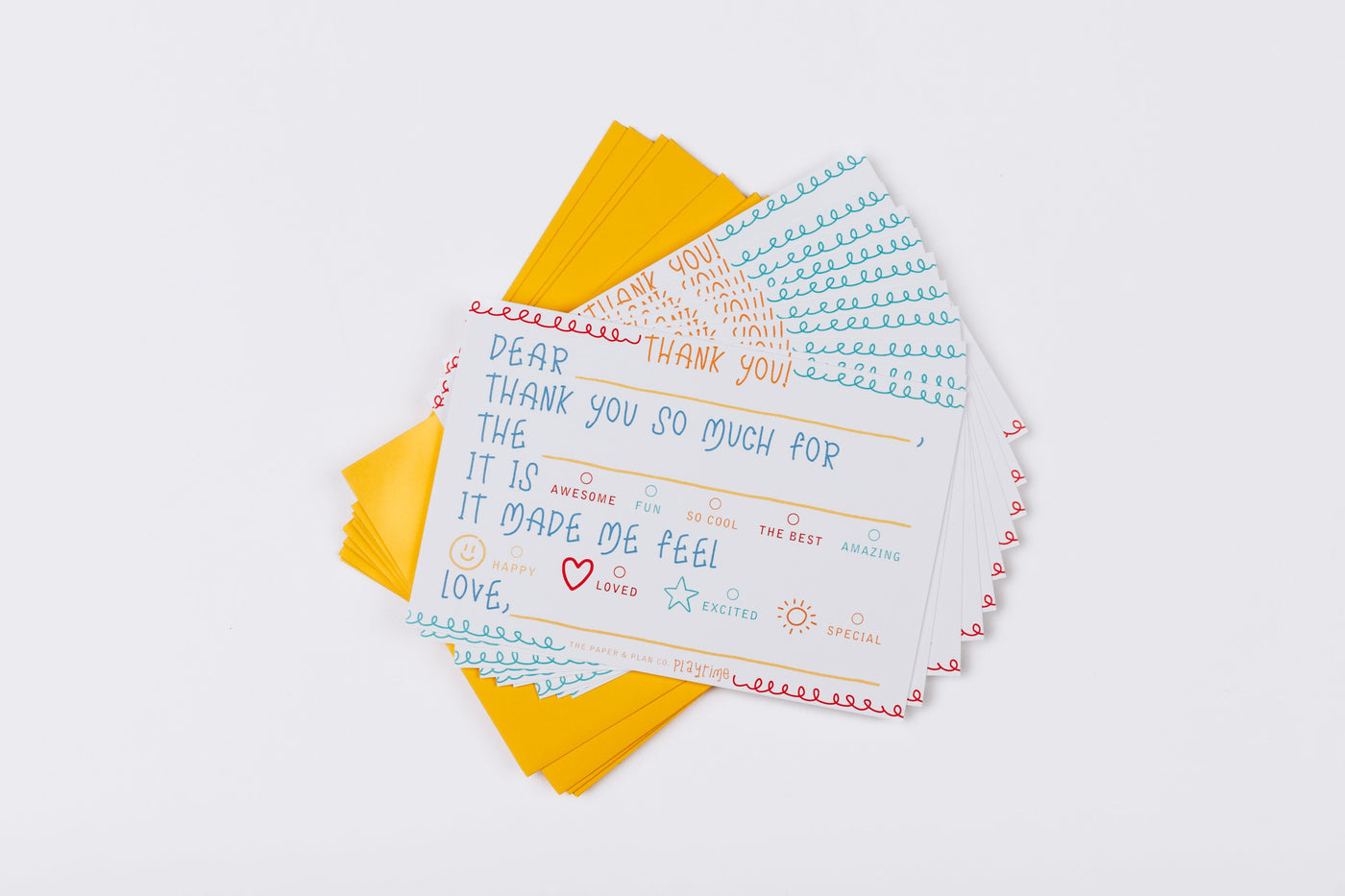 Kids’ Thank You Notecard Set