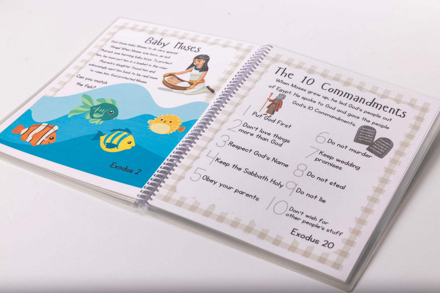 Bible Stories - Activity Busy Book