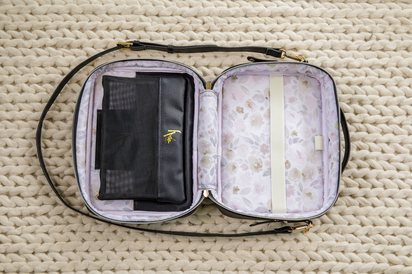 Bible Crossbody Bag (large capacity) - Black
