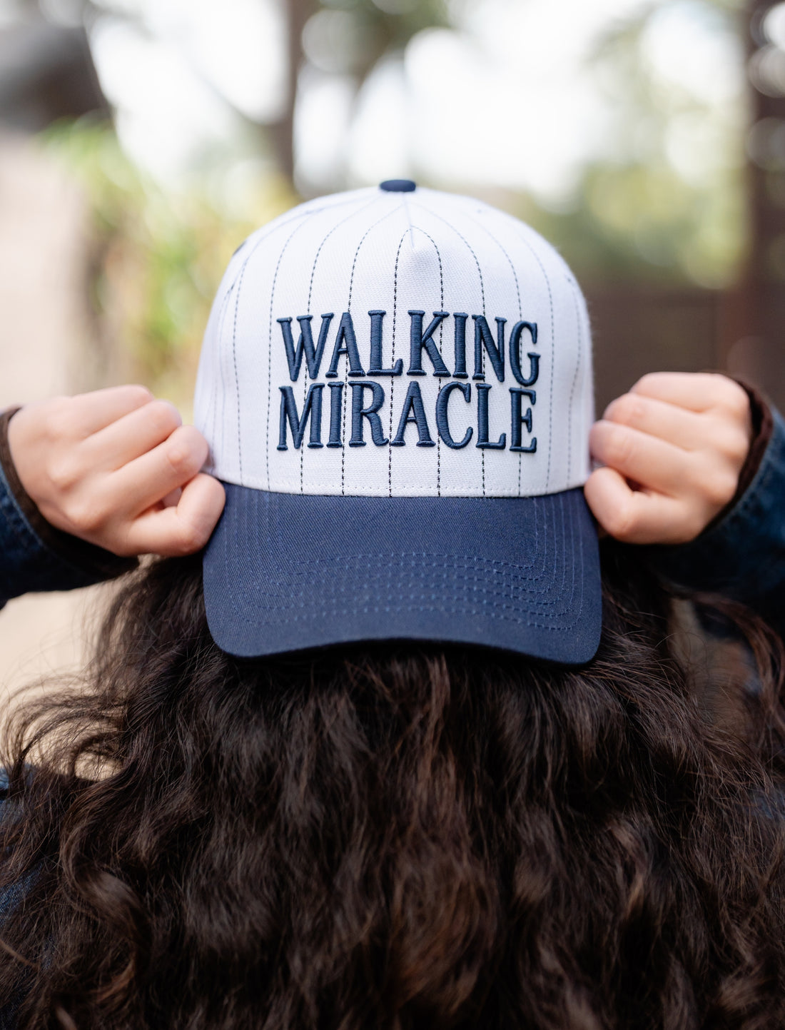 ‘Walking Miracle’ - Puff Embroidered Trucker Hat