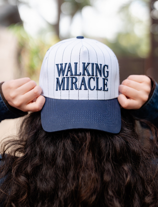 ‘Walking Miracle’ - Puff Embroidered Trucker Hat