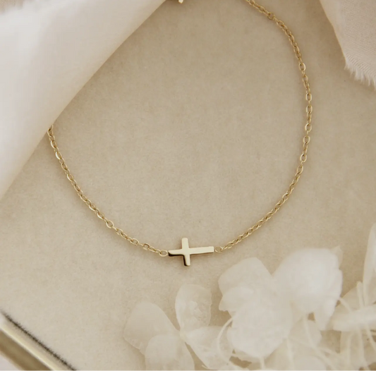 Side Cross Bracelet