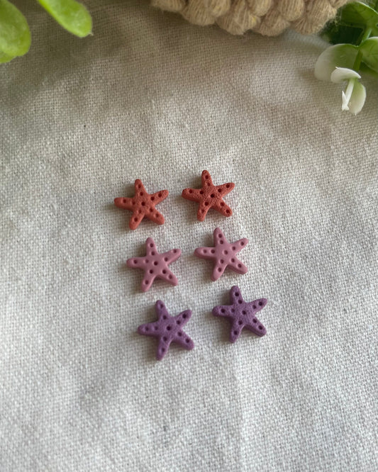 Starfish Studs (1 pair only)