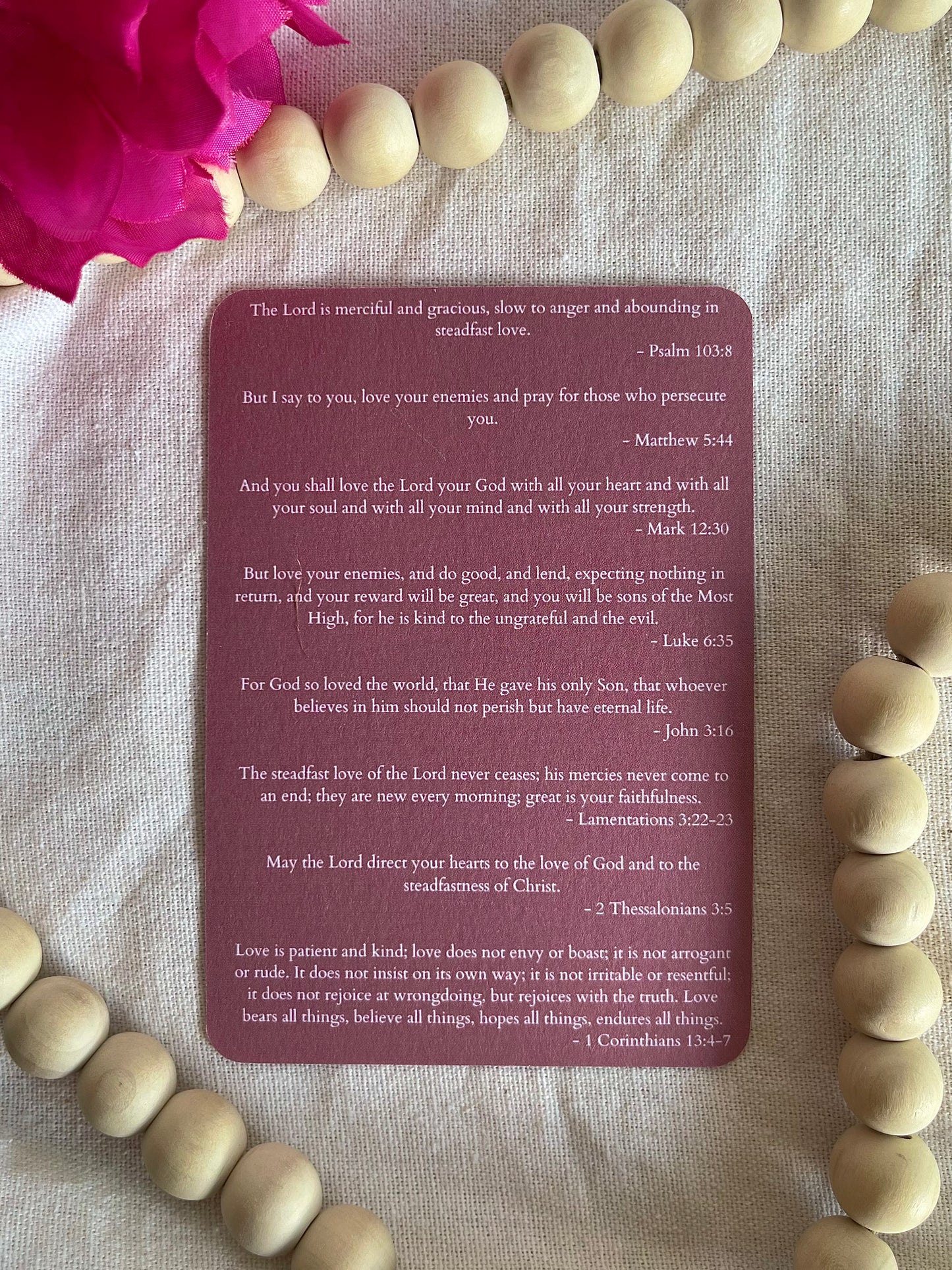 John - Scripture: Love