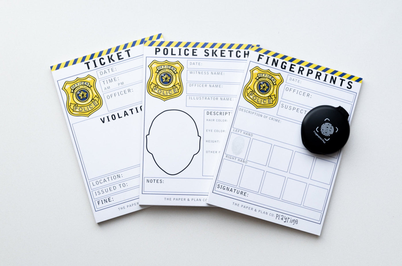 Kids’ Law Enforcement Playtime Pack