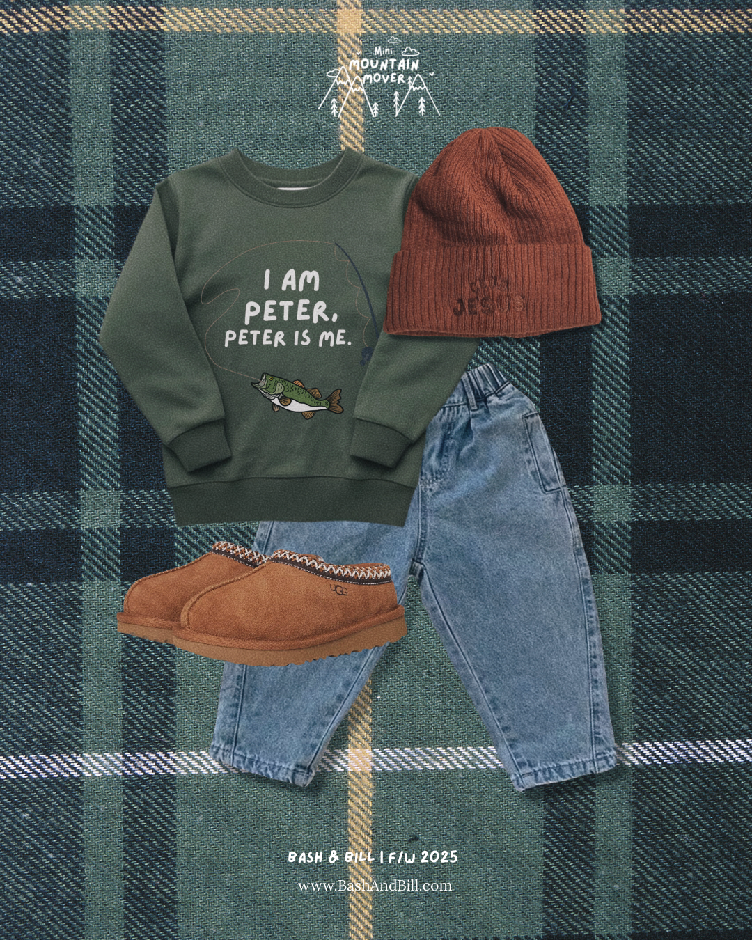 ‘I am Peter, Peter is Me’ - Forest Green Sweatshirt
