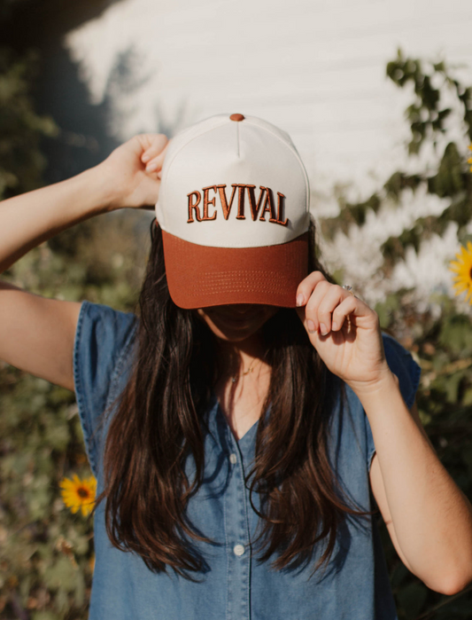 ‘Revival’ - Puff Embroidered Trucker Hat