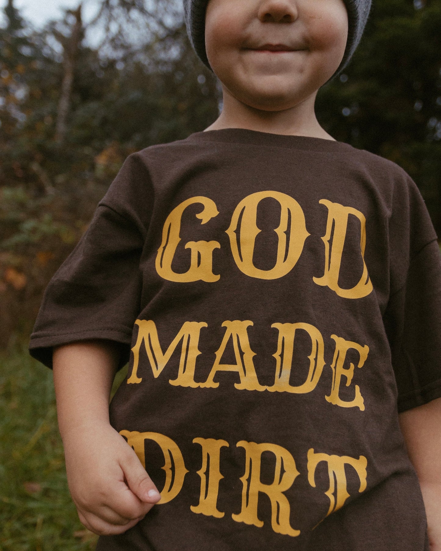 ‘God Made Dirt’ - 100% Cotton Tee