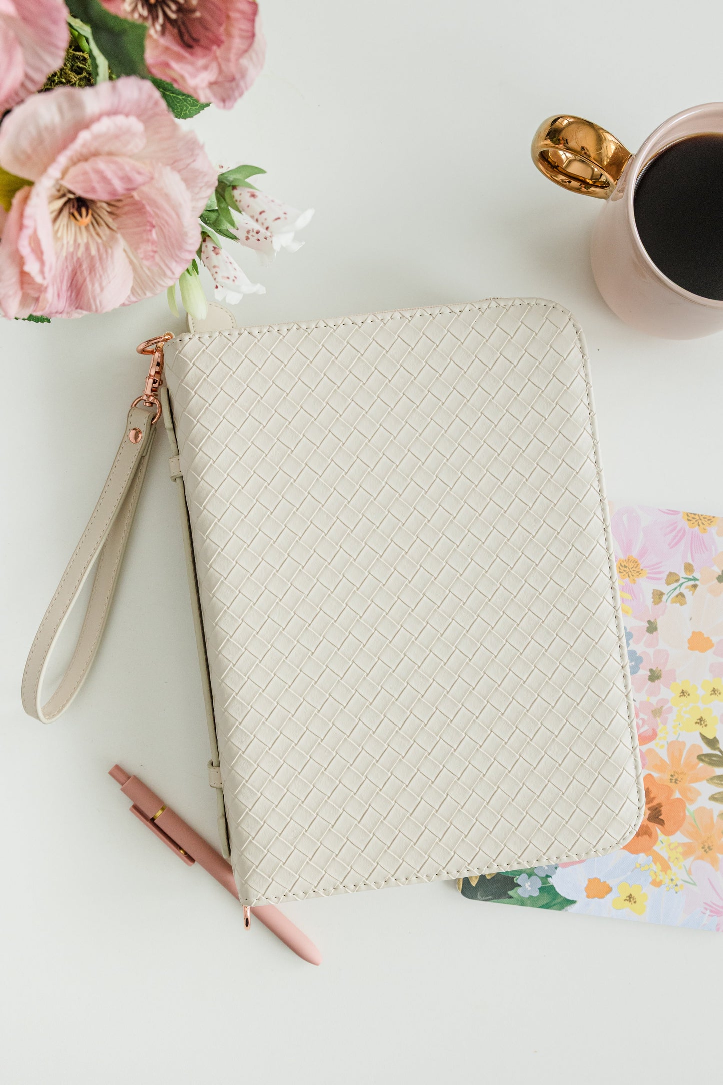 Woven Bible Crossbody Bag - Ivory