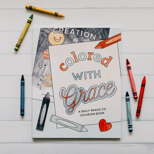 Colored With Grace - Coloring Book
