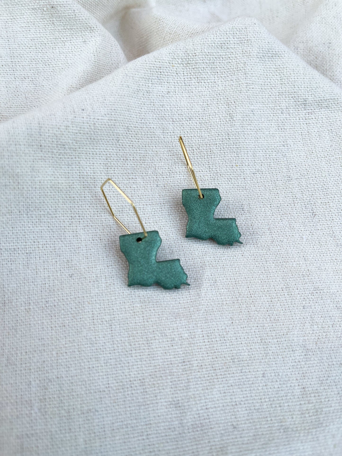 Louisiana Hexagon Hoops image 3