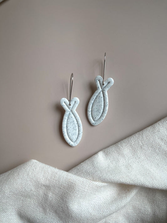 Embossed Christian Fish image 0