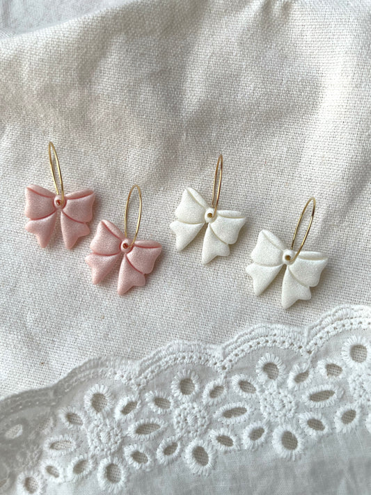 Bowknot Hoops image 0