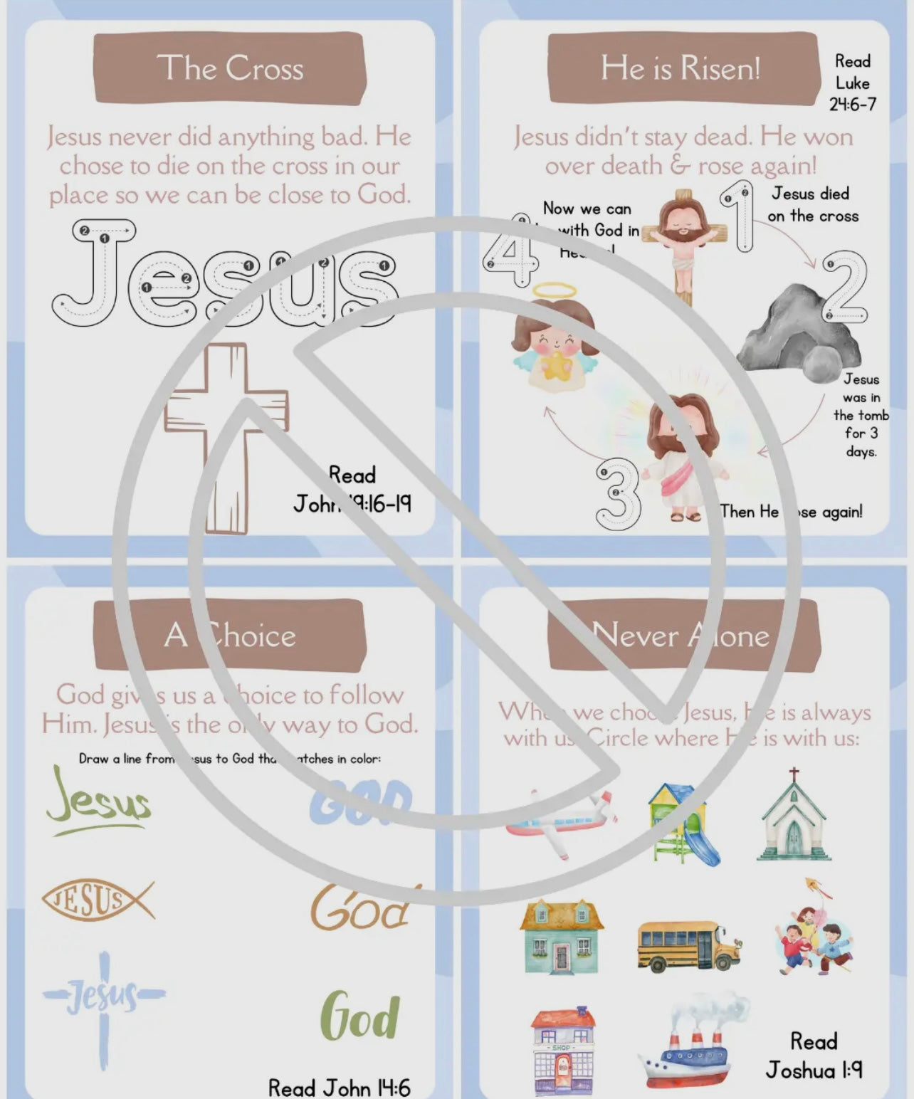 Intro to Jesus - Activity Busy Book image 3