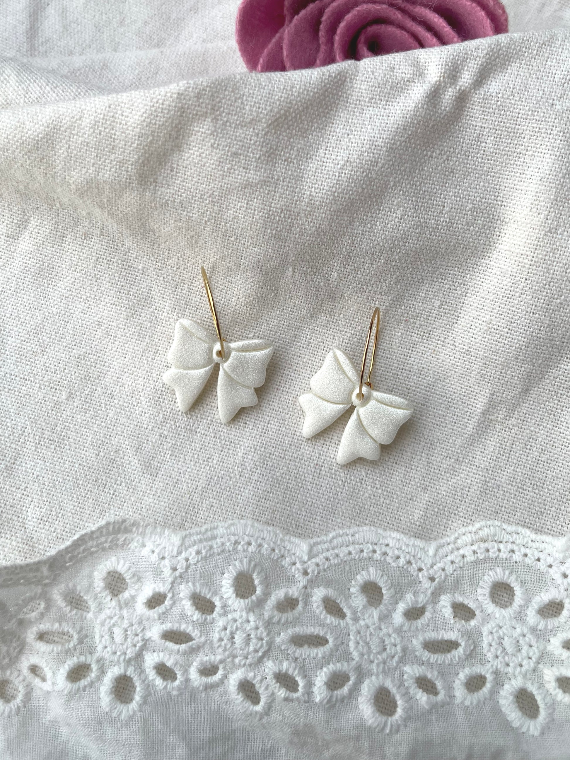 Bowknot Hoops image 1