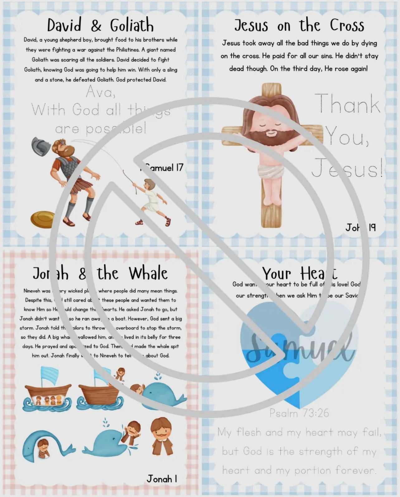 Bible Stories - Activity Busy Book image 3