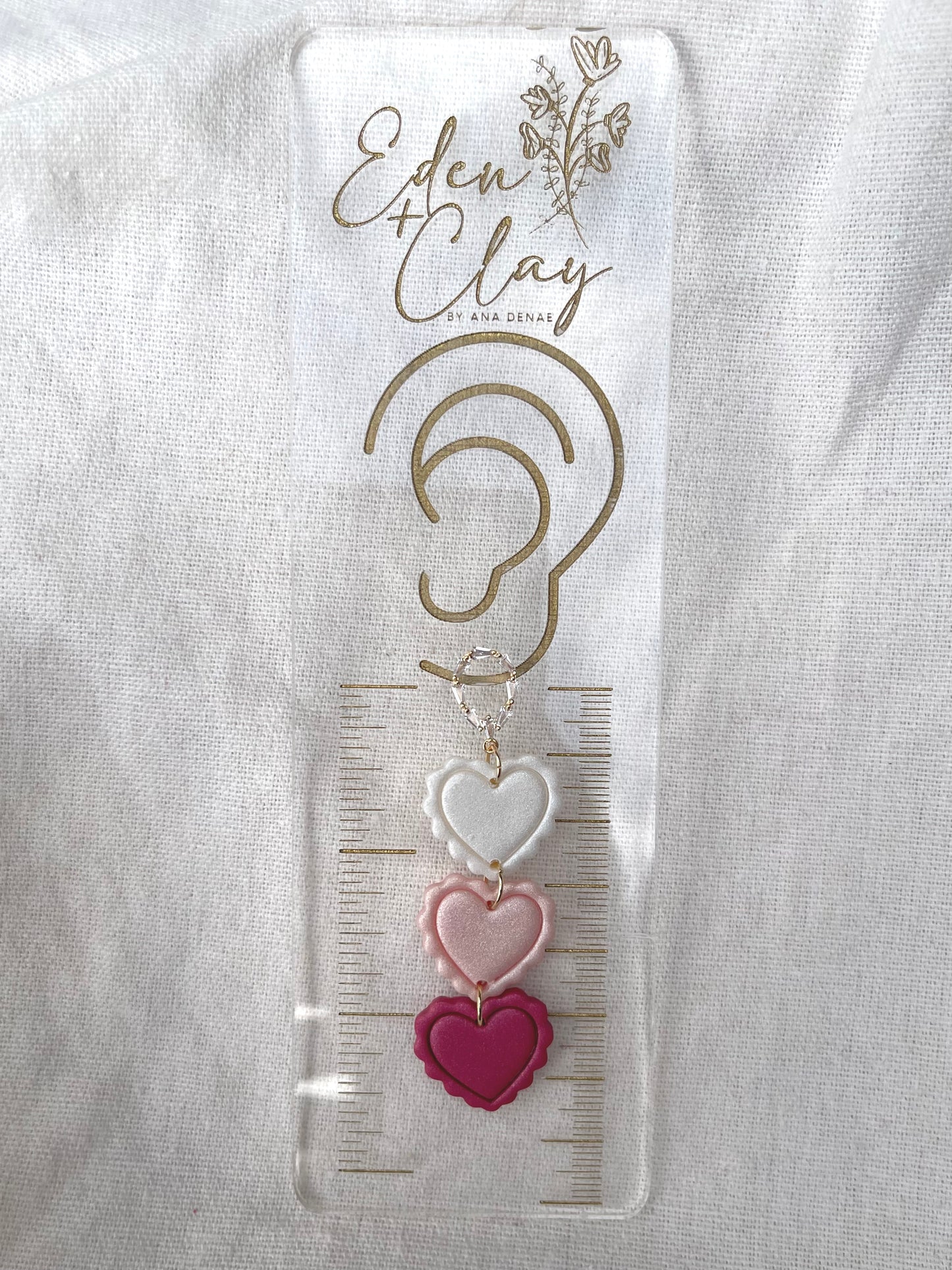 Scalloped Heart Trio image 2